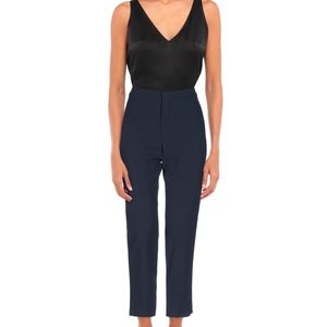 Chloe navy crop pants